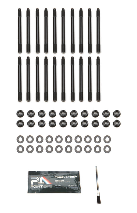 Point One Cylinder Head Stud Kit - 12 Point Nuts - Black Oxide - Ford Godzilla K063-H01E