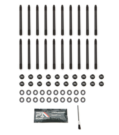 Point One Cylinder Head Stud Kit - 12 Point Nuts - Black Oxide - Ford Godzilla K063-H01S