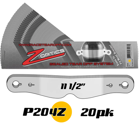 Zamp Z Optics Sealed Tear Offs - Clear - 24 Pack - P204Z (Set of 20)
