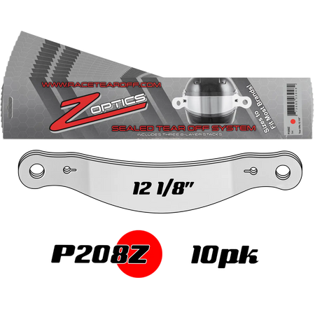 Zamp Z Optics Sealed Tear Offs - Clear - 24 Pack - P208Z (Set of 10)