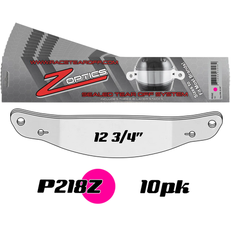 Zamp Z Optics Sealed Tear Offs - Clear - 24 Pack - P218Z (Set of 10)