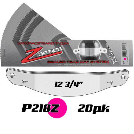 Zamp Z Optics Sealed Tear Offs - Clear - 24 Pack - P218Z (Set of 20)