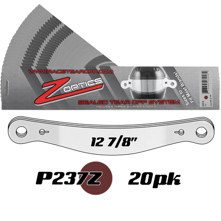 Zamp Z Optics Sealed Tear Offs - Clear - 24 Pack - P237Z (Set of 20)