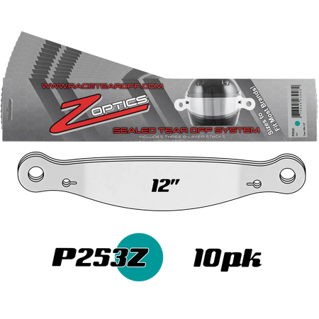 Zamp Z Optics Sealed Tear Offs - Clear - 24 Pack - P253Z (Set of 10)