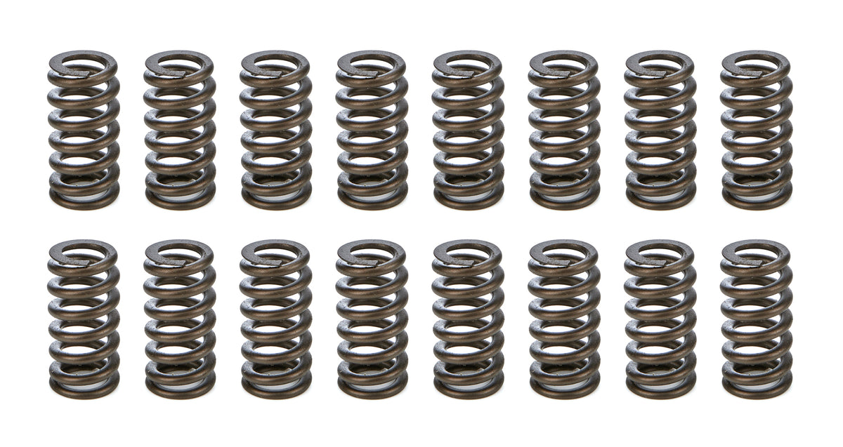 PAC Racing Springs 1200 Series Ovate Beehive Valve Spring - 300 lb. - 1.060 in Coil Bind - 0.662 in / 1.025 in OD (Set of 16)