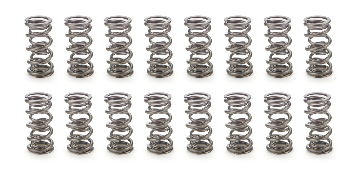 PAC Racing Springs 1300 Series Drag Race Dual Valve Spring - 400 lb. - 0.850 in Coil Bind - 1.106 in OD (Set of 16)