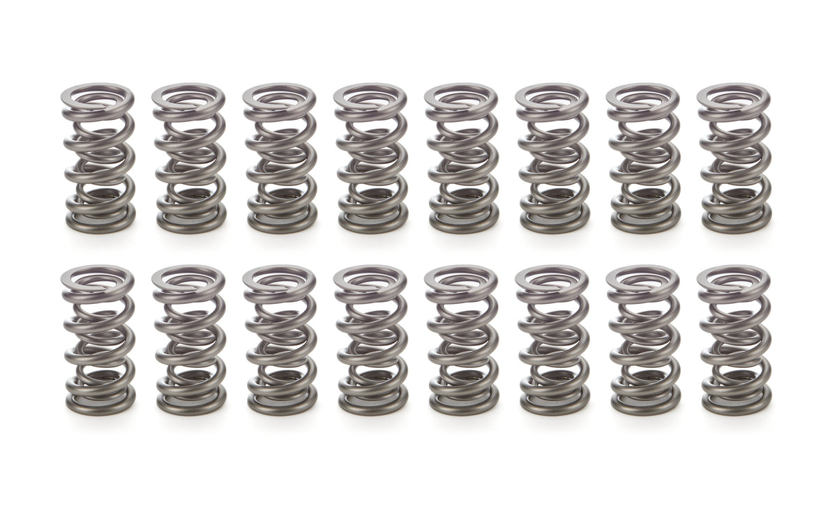 PAC Racing Springs 1300 Series Drag Race Dual Valve Spring - 673 lb. - 0.971 in Coil Bind - 1.274 in OD (Set of 16)