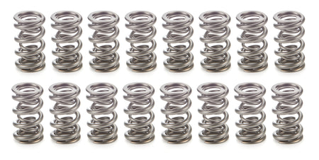 PAC Racing Springs 1300 Series Drag Race Dual Valve Spring - 740 lb. - 0.973 in Coil Bind - 1.300 in OD (Set of 16)