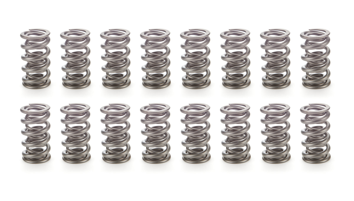 PAC Racing Springs 1300 Series Circle Track Dual Valve Spring - 670 lb. - 1.150 in Coil Bind - 1.430 in OD (Set of 16)