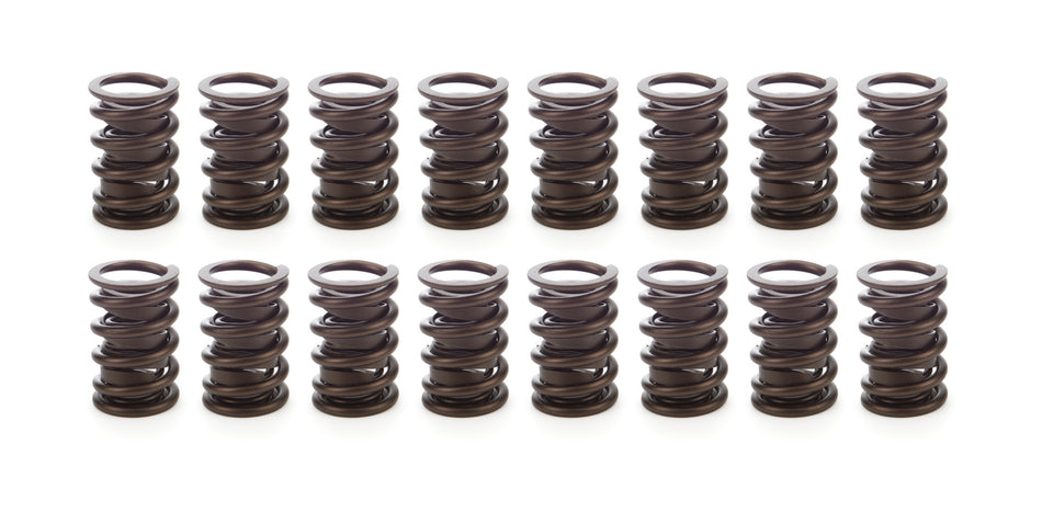 PAC Racing Springs Hot Rod Series Dual Valve Spring / Damper - 436 lb. - 1.135 in Coil Bind - 1.538 in OD (Set of 16)
