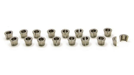 PAC Racing Springs 10 Degree Valve Lock - 11/32 in Valve Stem - 0.050 in Less Height - Titanium (Set of 16) PAC-L8005-16