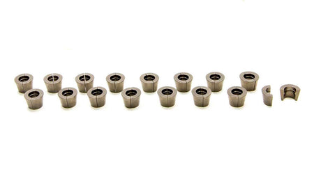 PAC Racing Springs 10 Degree Valve Lock - 11/32 in Valve Stem - 0.050 in Less Height - Titanium (Set of 16) PAC-L8006-16