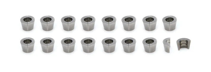 PAC Racing Springs 10 Degree Valve Lock - 11/32 in Valve Stem - Standard Height - Titanium (Set of 16)