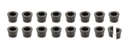 PAC Racing Springs 10 Degree Valve Lock - 11/32 in Valve Stem - 0.050 in Less Height - Black Oxide (Set of 16) PAC-L8025-16