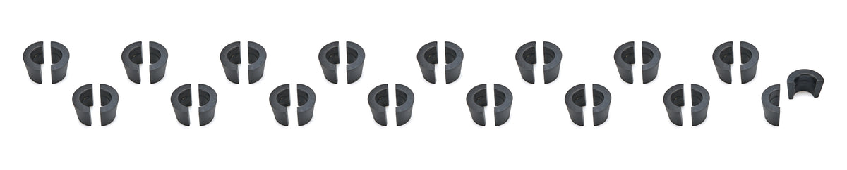 PAC Racing Springs 8 Degree Valve Lock - 11/32 in Valve Stem - 0.050 in More Height - Black Oxide (Set of 16)