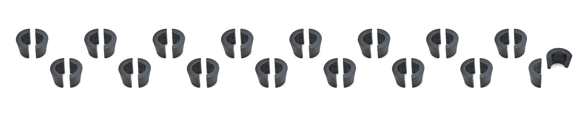 PAC Racing Springs 8 Degree Valve Lock - 11/32 in Valve Stem - 0.050 in More Height - Black Oxide (Set of 16)