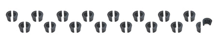 PAC Racing Springs 8 Degree Valve Lock - 11/32 in Valve Stem - 0.050 in More Height - Black Oxide (Set of 16)
