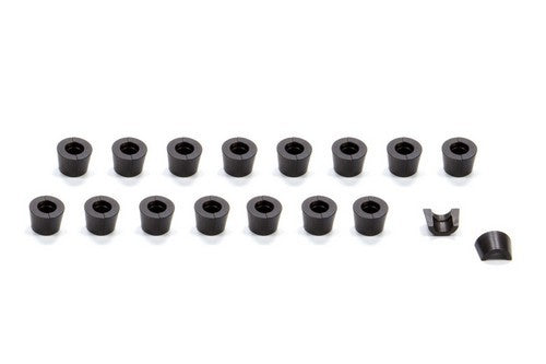 PAC Racing Springs 8 Degree Valve Lock - 5/16 in Valve Stem - Standard Height - Black Oxide (Set of 16) PAC-L8073-16