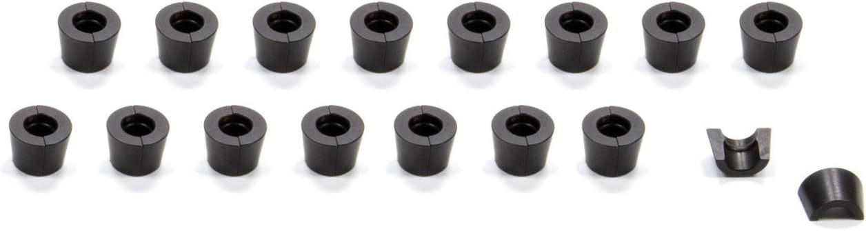 PAC Racing Springs 8 Degree Valve Lock - 5/16 in Valve Stem - Standard Height - Black Oxide (Set of 16) PAC-L8074-16