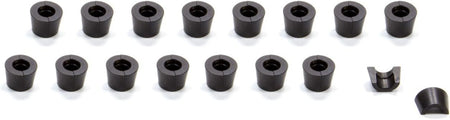 PAC Racing Springs 8 Degree Valve Lock - 5/16 in Valve Stem - Standard Height - Black Oxide (Set of 16) PAC-L8074-16
