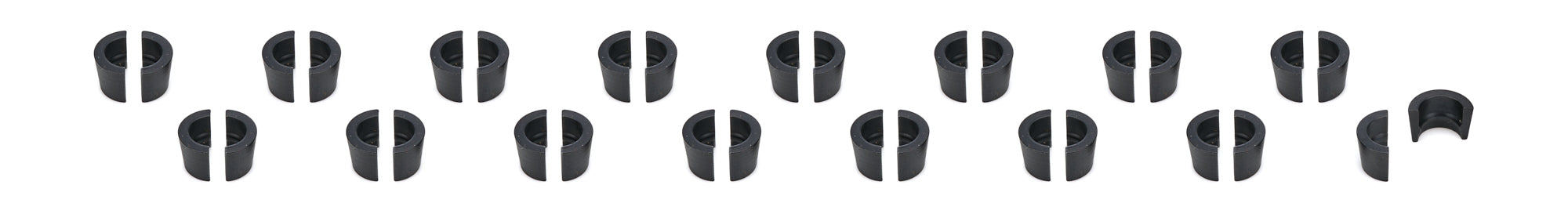 PAC Racing Springs 7 Degree Valve Lock - 8 mm Valve Stem - 0.050 in More Height - Black Oxide (Set of 16)