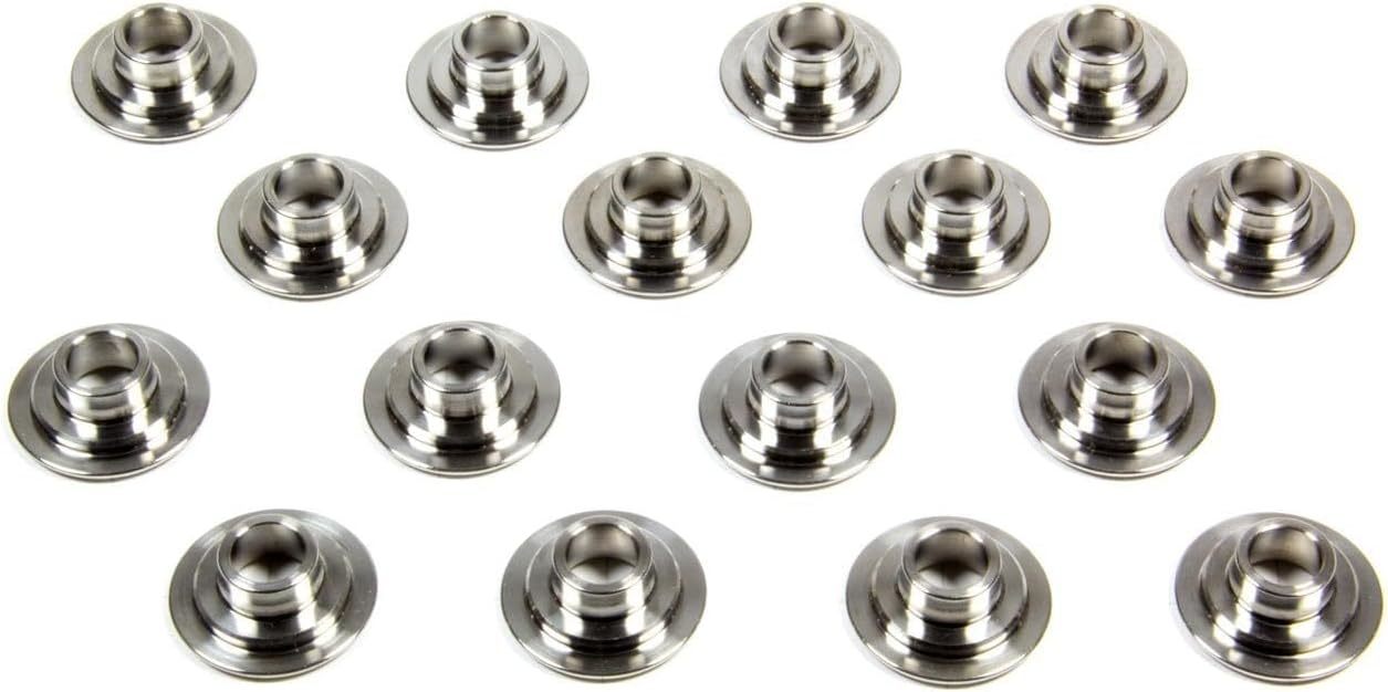 PAC Racing Springs 400 Series Valve Spring Retainer Mini 8 Degree 0.890 in/0.600" OD Steps Dual Spring - Titanium