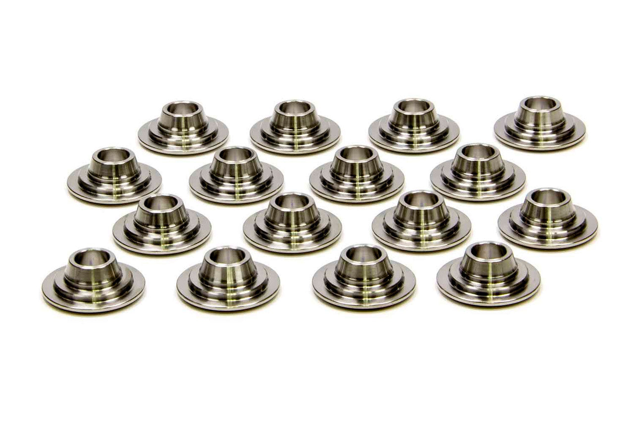 PAC Racing Springs 400 Series Valve Spring Retainer Mini 8 Degree 0.940 in/0.685" OD Steps Dual Spring - Titanium