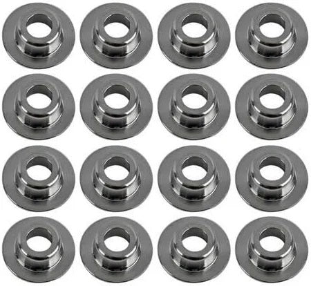 PAC Racing Springs 400 Series Titanium Valve Spring Retainer - 0.795 in / 0.517 in OD Steps - Single Spring - Ford Modular (Set of 16)
