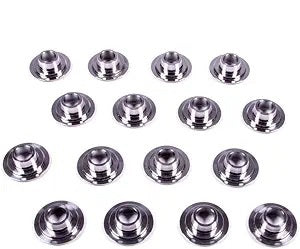 PAC Racing Springs 500 Series Valve Spring Retainer 8 Degree 1.040 in/0.715" OD Steps Dual Spring - Titanium