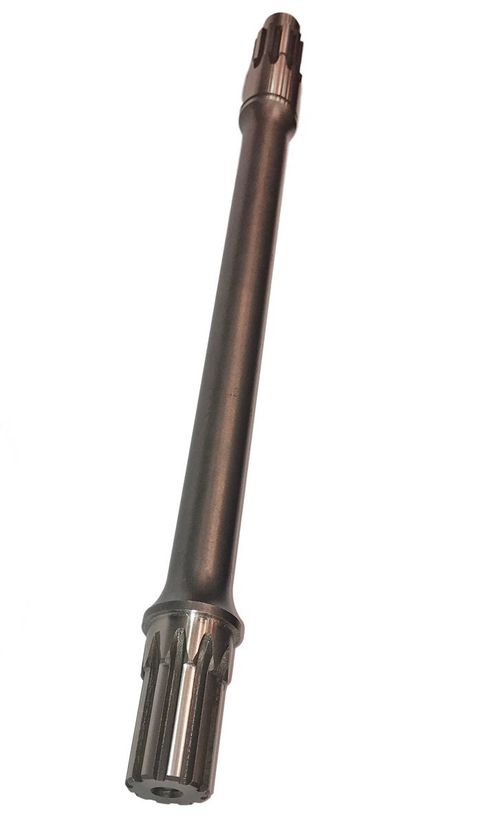 PEM Heat Treated Gun Drilled Lower Shaft - 10/10 Spline - 19.75 in Long - Open Drive - PEM Quick Change