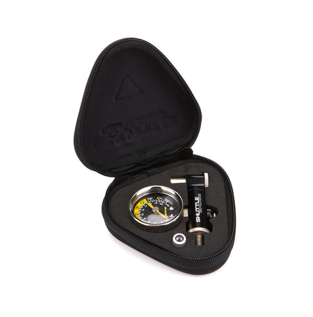Penske Shuttle Gauge Shock Inflator and Gauge - 0-300 psi - Carbon Fiber Face - Penske 7150 Series Shocks