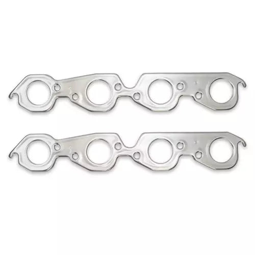 Patriot Seal-4-Good Header Gasket - 1.875 in Round Port - Multi-Layered Aluminum - Big Block Chevy (Pair)