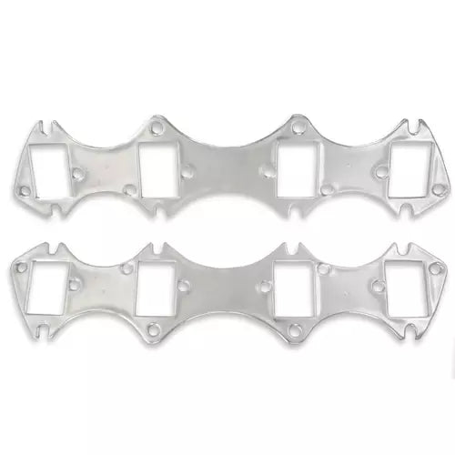Patriot Seal-4-Good Header Gasket - 2.380 x 1.560 in Rectangle Port - Multi-Layered Aluminum - Ford FE-Series (Pair)