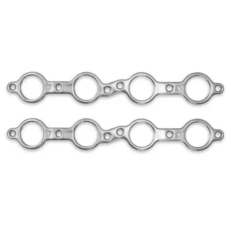 Patriot Seal-4-Good Header Gasket - 1.900 in Round Port - Multi-Layered Aluminum - GM LS-Series (Pair)