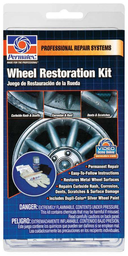 Permatex Wheel Restoration Kit - Silver