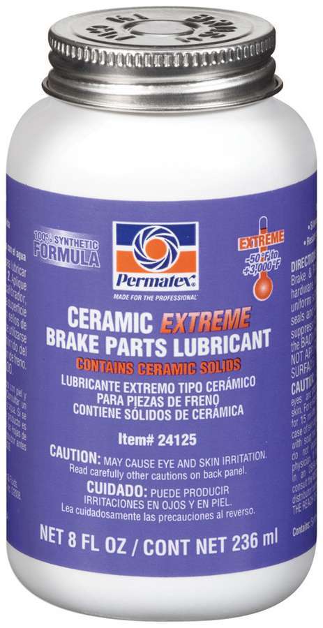 Permatex Ceramic Extreme Brake Parts Synthetic Lubricant - 8 oz Bottle
