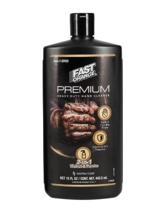 Permatex Fast Orange Premium Hand Cleaner - 15 oz Squeeze Bottle