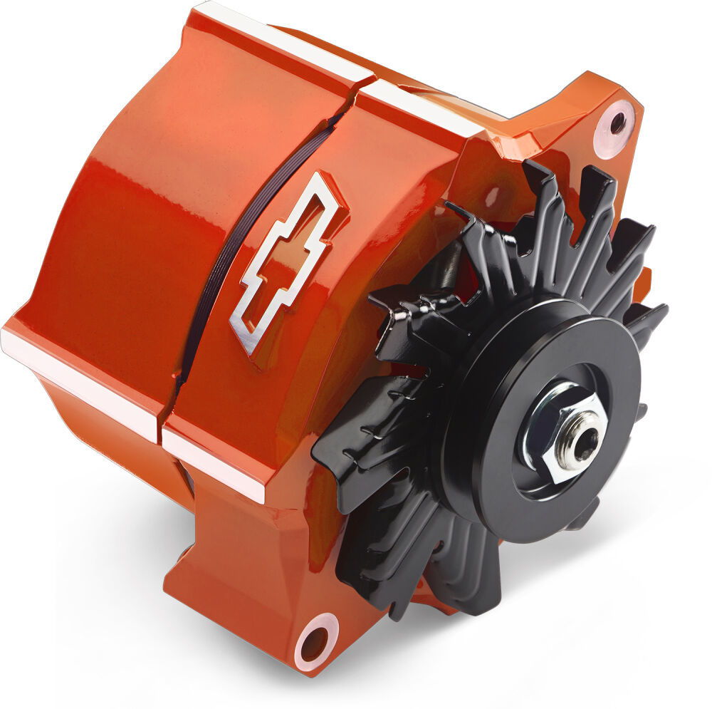 Proform Slant-Edge 1-Wire Alternator - 100 amps - 12V - Orange