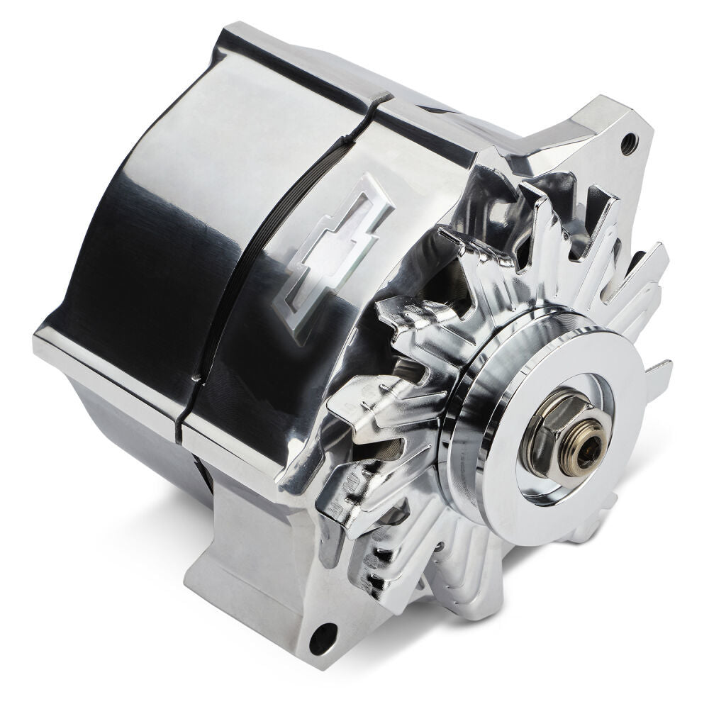 Proform Slant-Edge 1-Wire Alternator - 100 amps - 12V - Polished 141-151