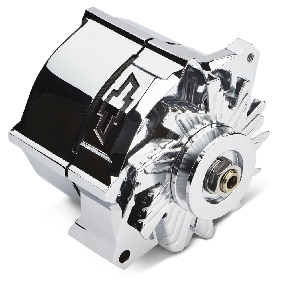 Proform Slant-Edge 1-Wire Alternator - 100 amps - 12V - Chrome 141-154