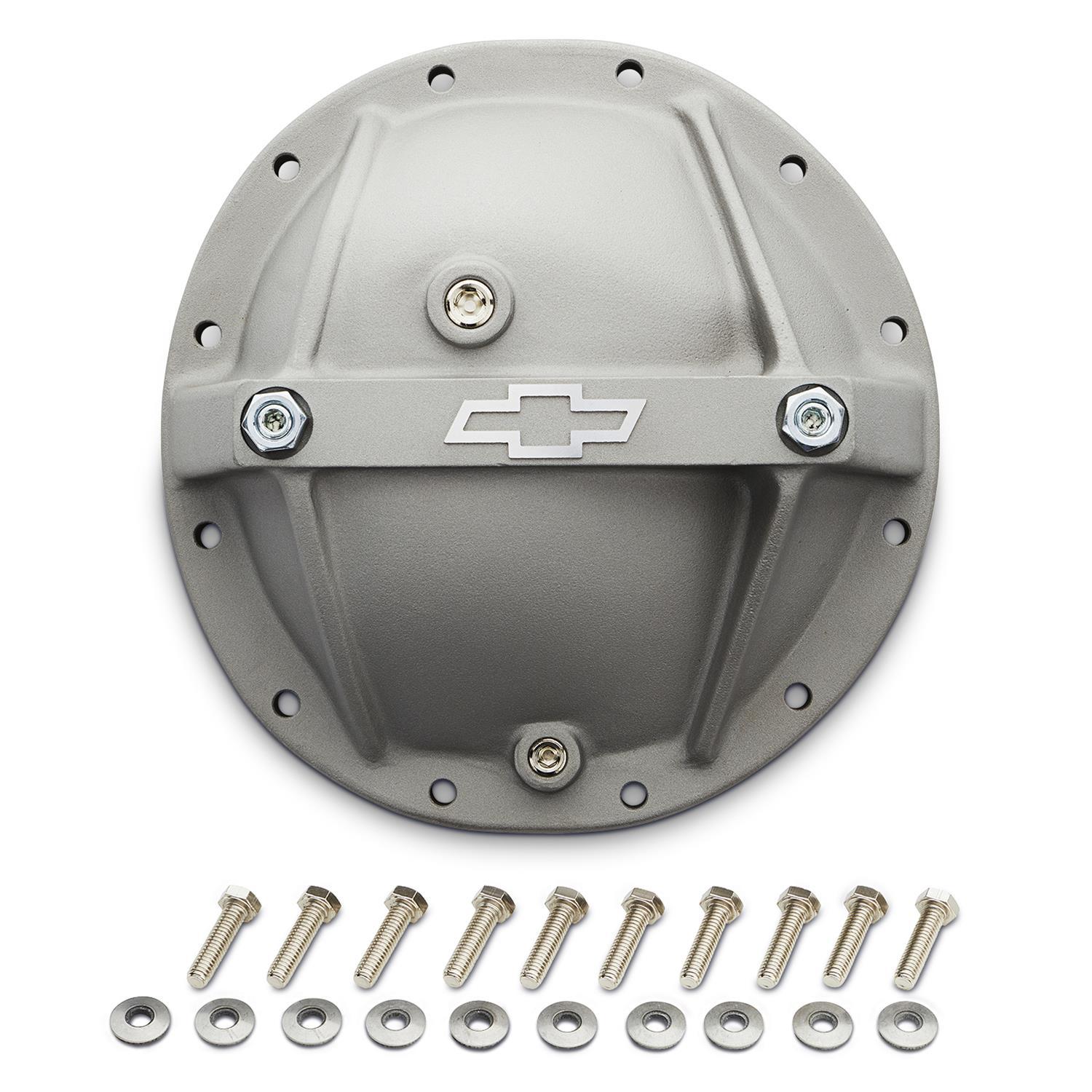Proform Reinforced Aluminum Differential Cover - GM 12-Bolt - Gray Crinkle