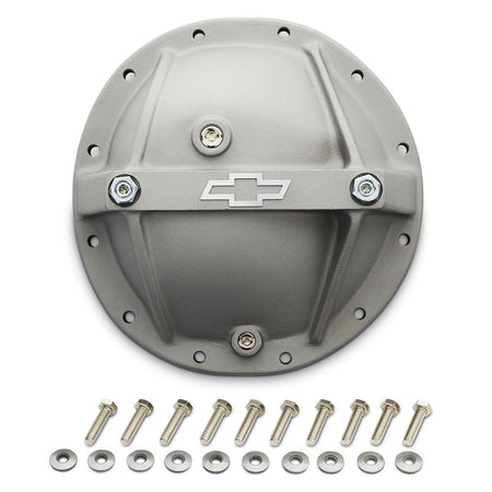 Proform Reinforced Aluminum Differential Cover - GM 12-Bolt - Gray Crinkle