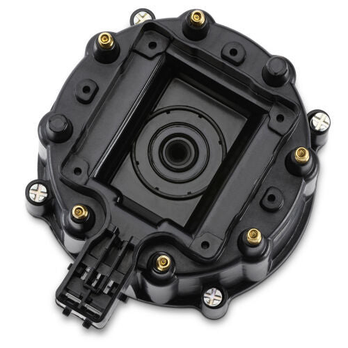 Proform Distributor Cap - HEI Style Terminal - Twist Lock - Black - Non-Vented - Buick V6