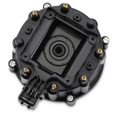 Proform Distributor Cap - HEI Style Terminal - Twist Lock - Black - Non-Vented - Buick V6