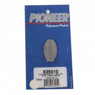 Pioneer Woodruff Crankshaft Key - 3/16 x 1-3/8 in (Pair)