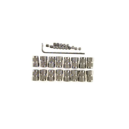 Pioneer Posi Lock Rocker Arm Nut - 3/8-24 in Thread (Set of 16)
