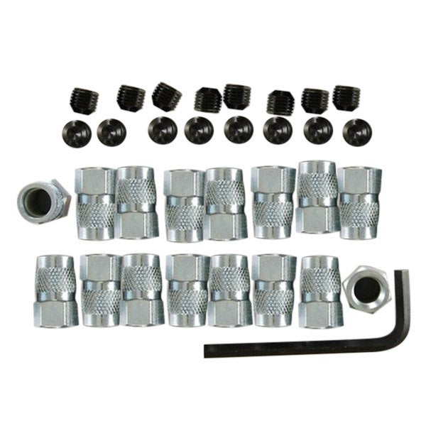 Pioneer Posi lock Rocker Arm Nut - 7/16-24 in Thread (Set of 16)