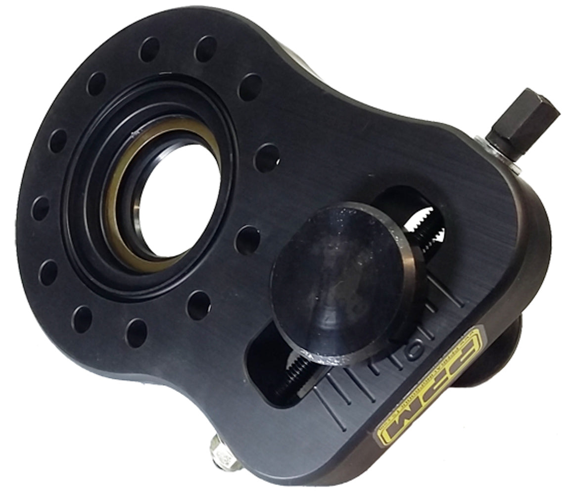 PPM Panhard Bar Bracket - Pinion Mount - Bolt-On - Single Adjustable - Black - Quick Change