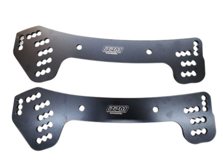 PPM Four Bar Bracket - Driver Side - Double Slot - Black - XR1 Rocket Chassis