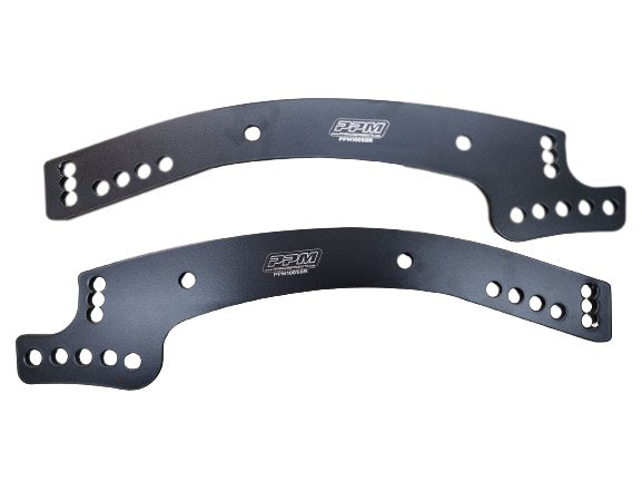 PPM Four Bar Bracket - Passenger Side - Double Slot - Black - XR1 Rocket Chassis